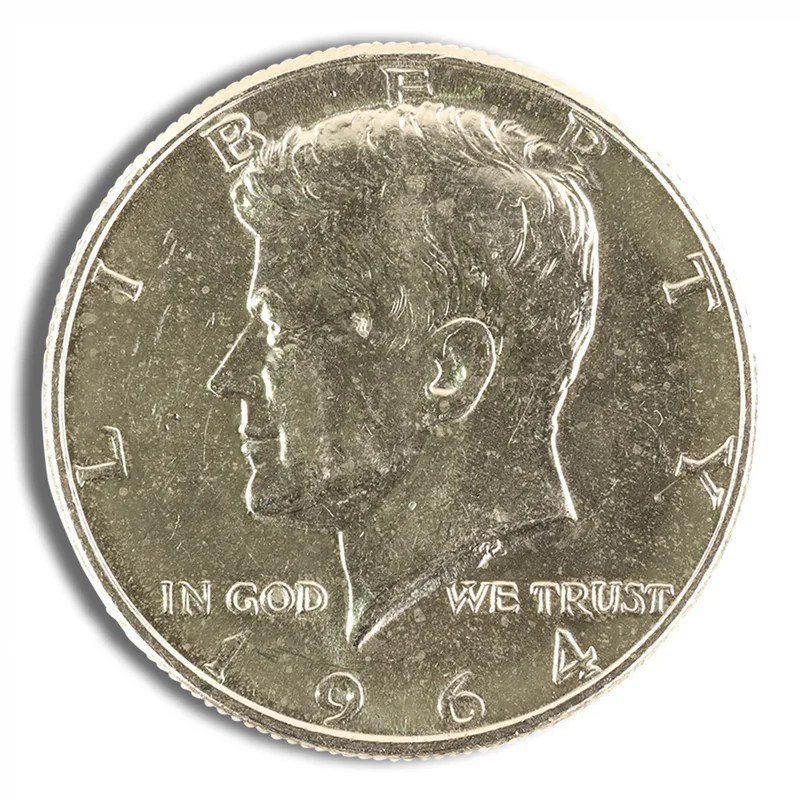 <body> FV 90% Silver 1964 Kennedy Half Dollar Proof — Silver bullion from Standard Bullion