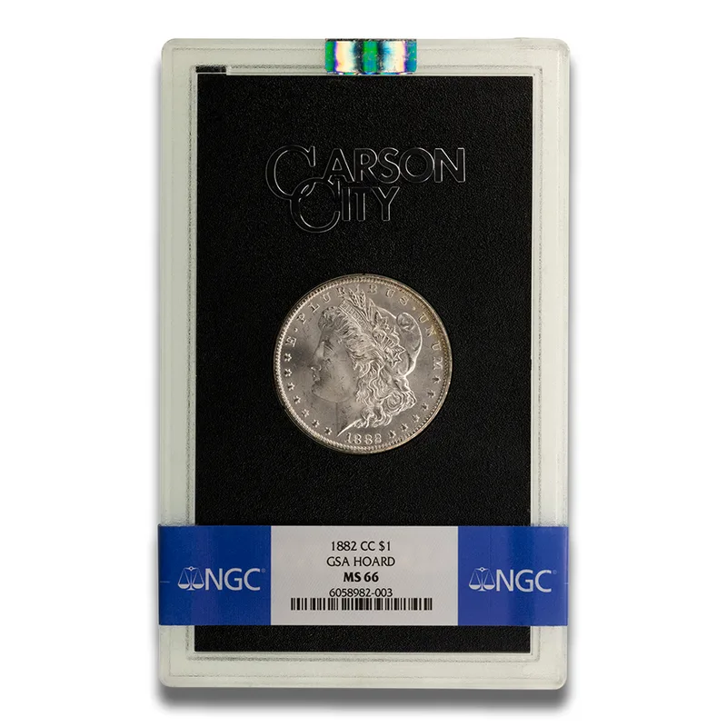 1882-CC GSA Morgan Dollar - NGC MS66 — Silver bullion from Standard Bullion