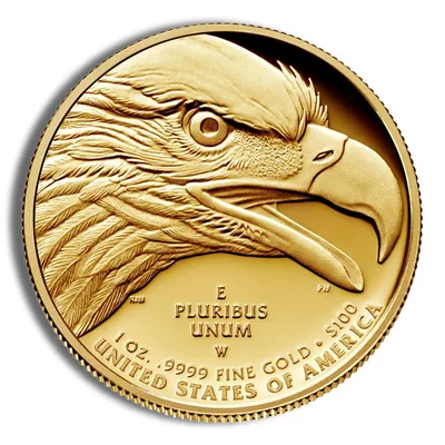 2021-W American Liberty High Relief Gold Coin (w/Box & COA) — reverse view