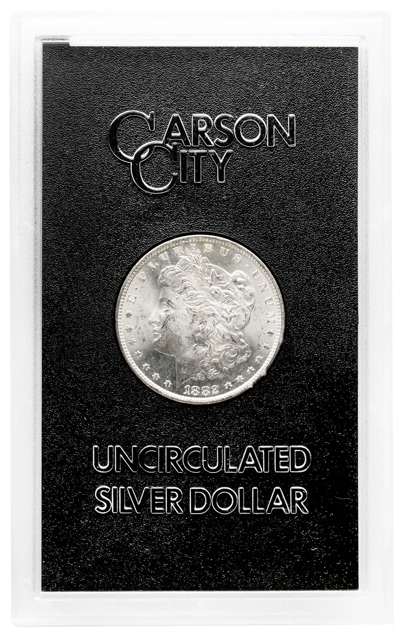 1882-CC GSA Morgan Dollar w/Box & COA — Silver bullion from Standard Bullion