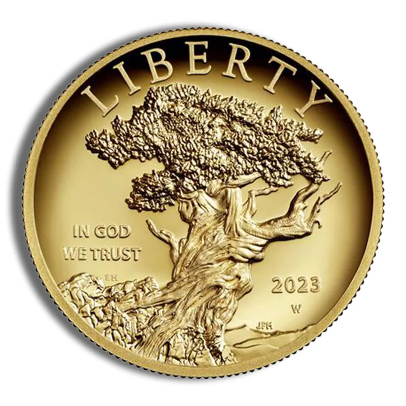 2023-W American Liberty High Relief Gold Coin (w/Box & COA) — Gold bullion from Standard Bullion