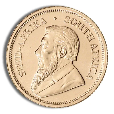 1/10 oz Gold Krugerrand (Year Varies) — reverse view