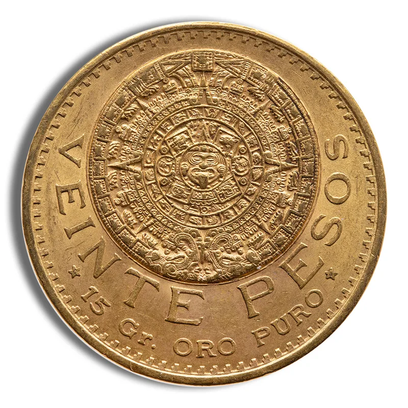1918 Mexico Gold 20 Peso - BU — Gold bullion from Standard Bullion