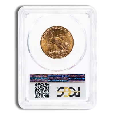 <body>0 Gold Indian Eagle - PCGS MS63 — reverse view