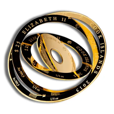 1 oz Gold Round - Valcambi Armillary — packaging view