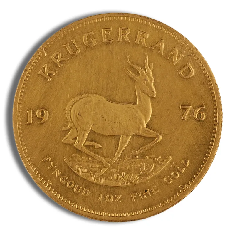 Impaired Gold Krugerrand — Gold bullion from Standard Bullion
