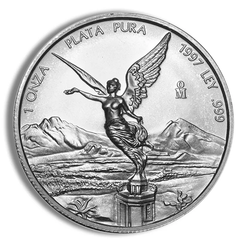 1997 1 oz Silver Mexican Libertad - BU — Silver bullion from Standard Bullion