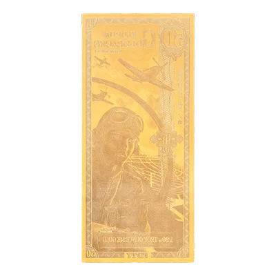 Florida 50 Goldback — reverse view