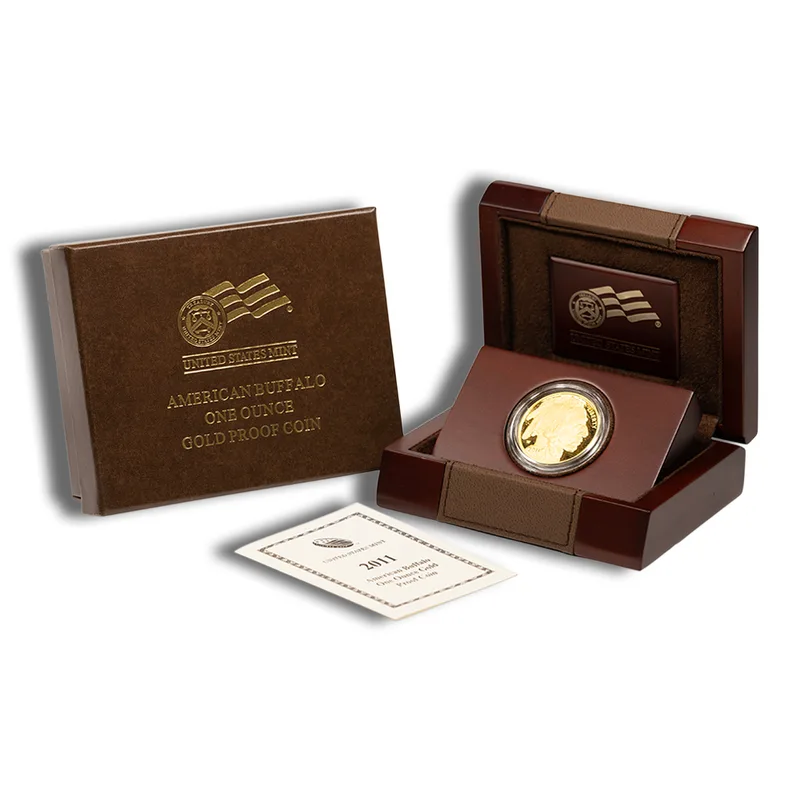 2011-W 1 oz Proof Gold Buffalo (w/Box & COA) — Gold bullion from Standard Bullion