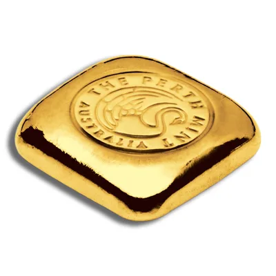 1 oz Gold Bar - Perth Mint (Cast) — packaging view