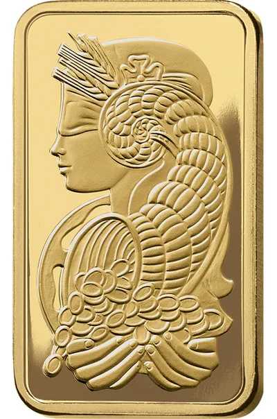 50 gram Gold Bar - PAMP Fortuna (Carded) — packaging view