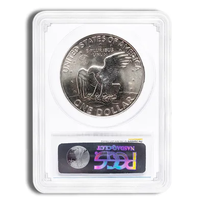 1972-S Ike Dollar - PCGS MS68 — reverse view