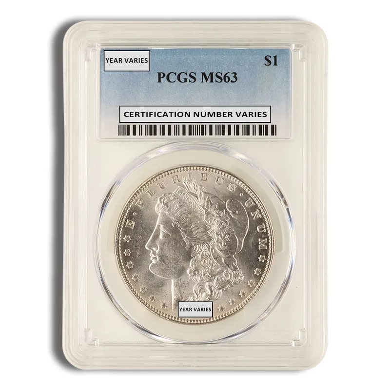 Pre-1921 Morgan Dollar - PCGS MS63 — Silver bullion from Standard Bullion