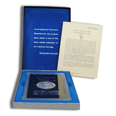 1882-CC GSA Morgan Dollar w/Box & COA — packaging view
