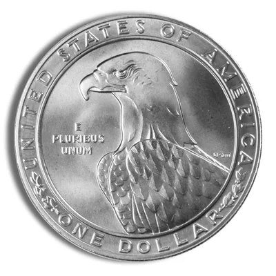 1983-D <body>LA Olympic Silver Commem - BU — reverse view