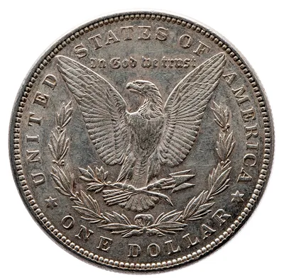 1878-1904 Morgan Silver Dollar - XF — reverse view