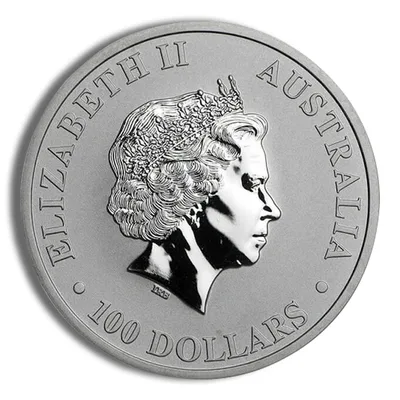 Platinum Platypus - 1 oz (Year Varies) — reverse view