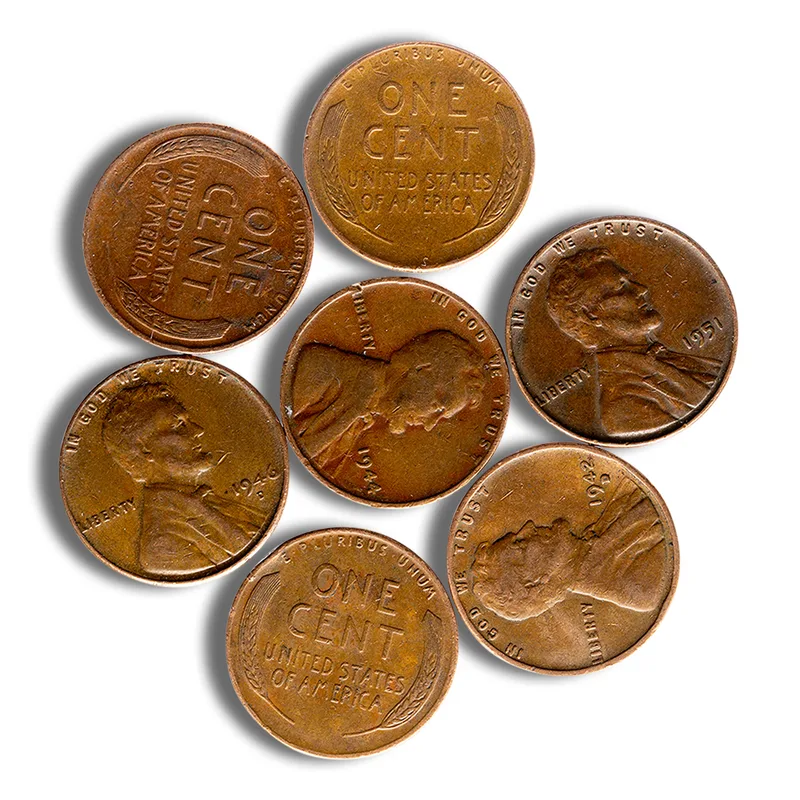 Wheat Cents - Common — Gold bullion from Standard Bullion