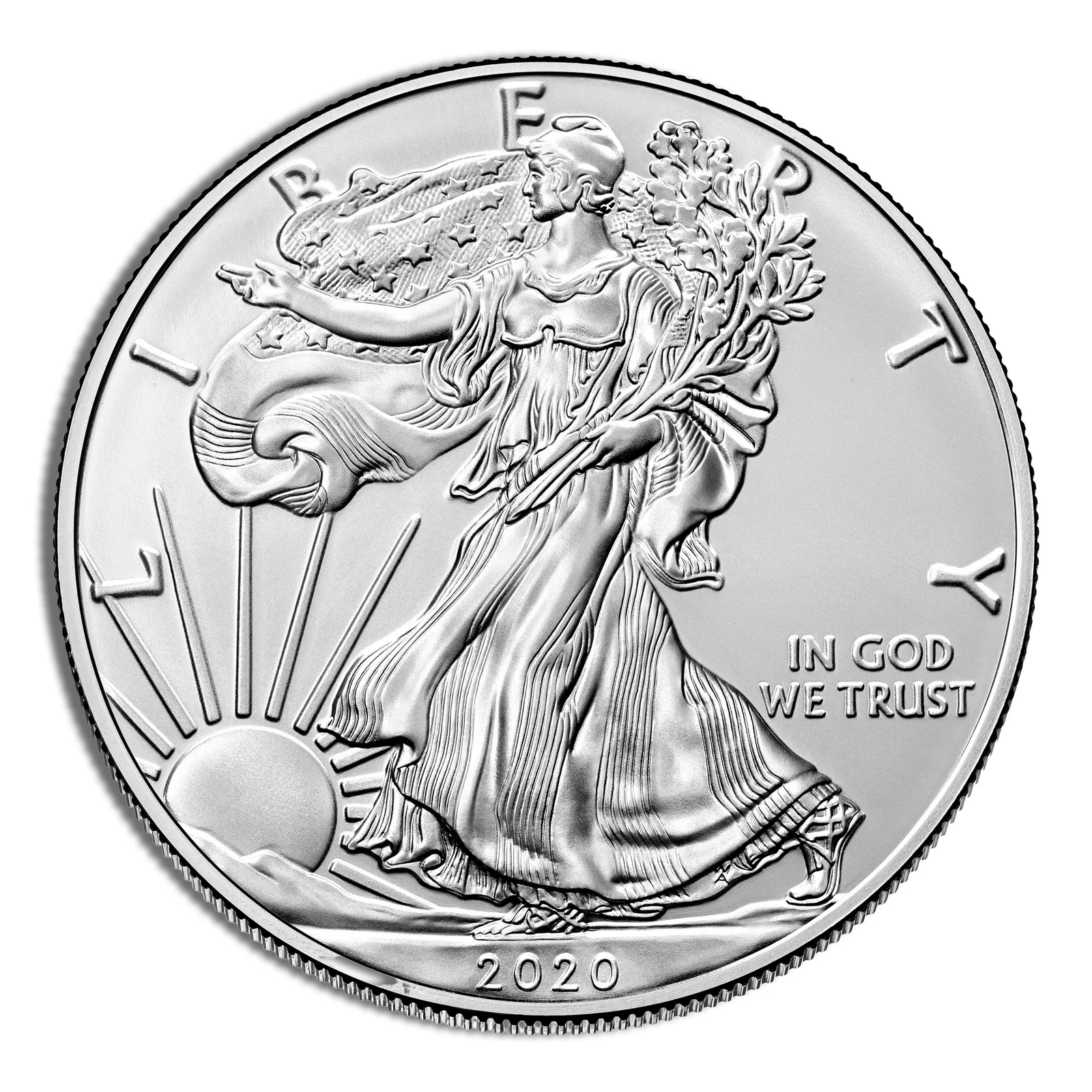 2020 Silver American Eagle - BU — Silver bullion from Standard Bullion