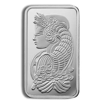 25 x 1 gram Platinum Bar - PAMP Multigram (Carded) — packaging view