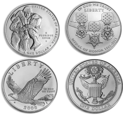 U.S. <body> Modern Silver Commemorative Coin - Cap/Slab — packaging view