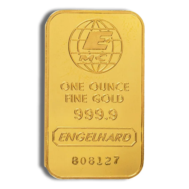 1 oz Gold Bar - Engelhard — Gold bullion from Standard Bullion