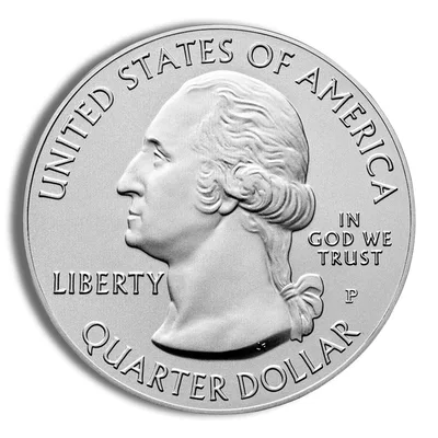 5 oz America The Beautiful Silver Coin (Design Varies). — reverse view