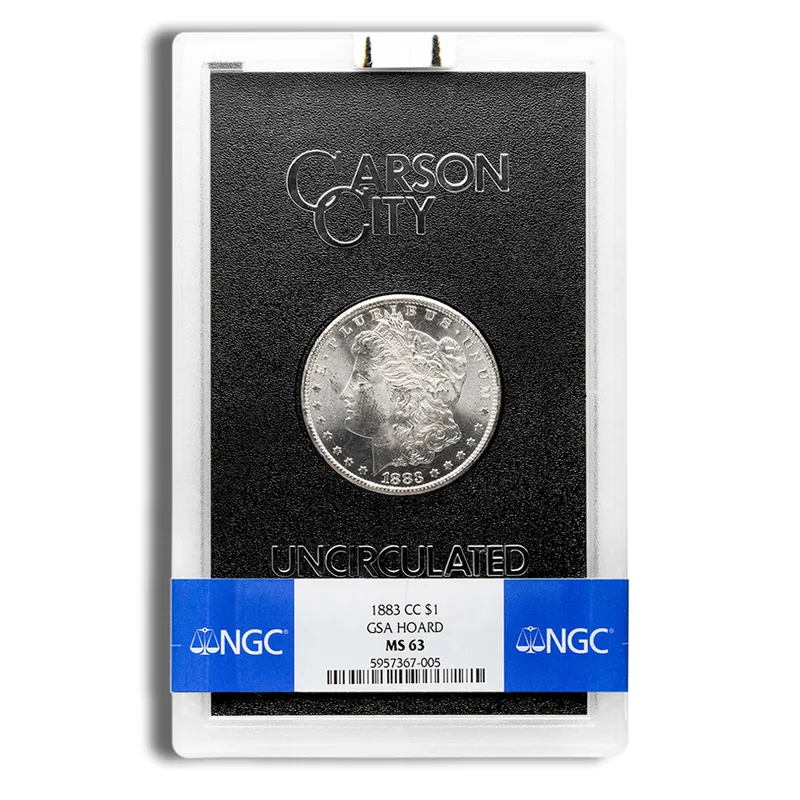 1883-CC GSA Morgan Dollar - NGC MS63 — Silver bullion from Standard Bullion