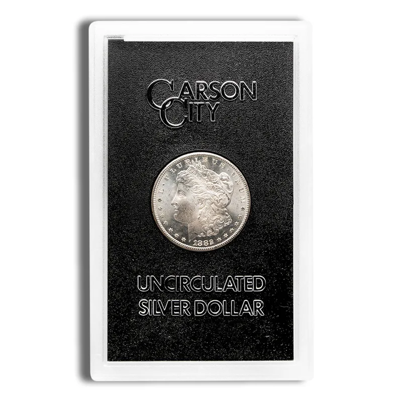 1882-CC GSA Morgan Dollar w/Box & COA — Silver bullion from Standard Bullion