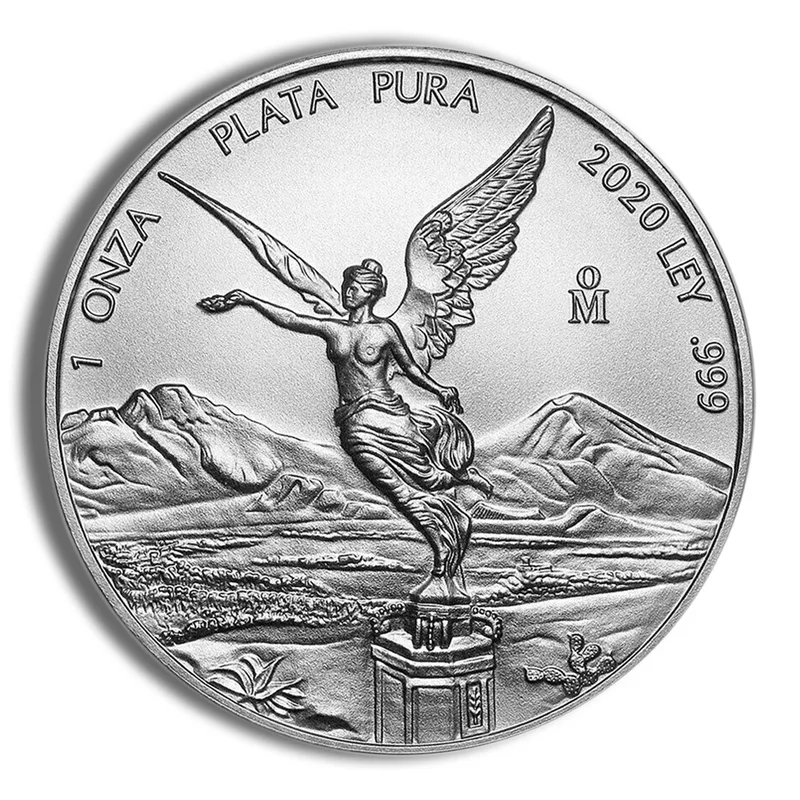 2020 1 oz Silver Mexican Libertad - BU — Silver bullion from Standard Bullion