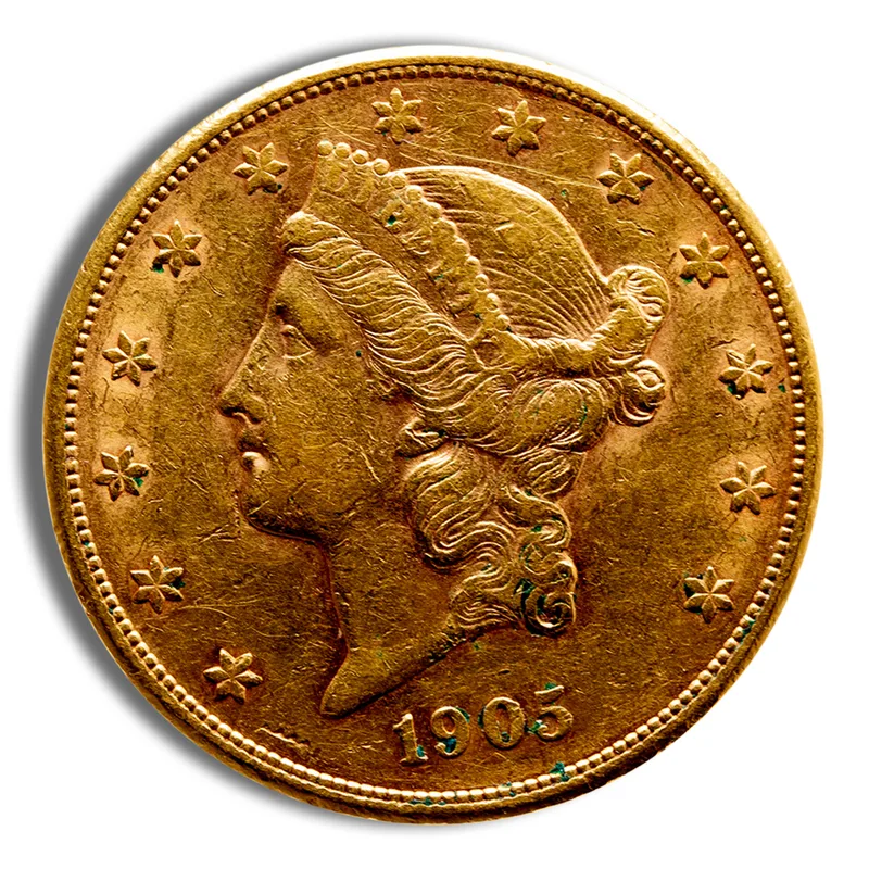 $20 Gold Liberty Double Eagle - XF — Gold bullion from Standard Bullion