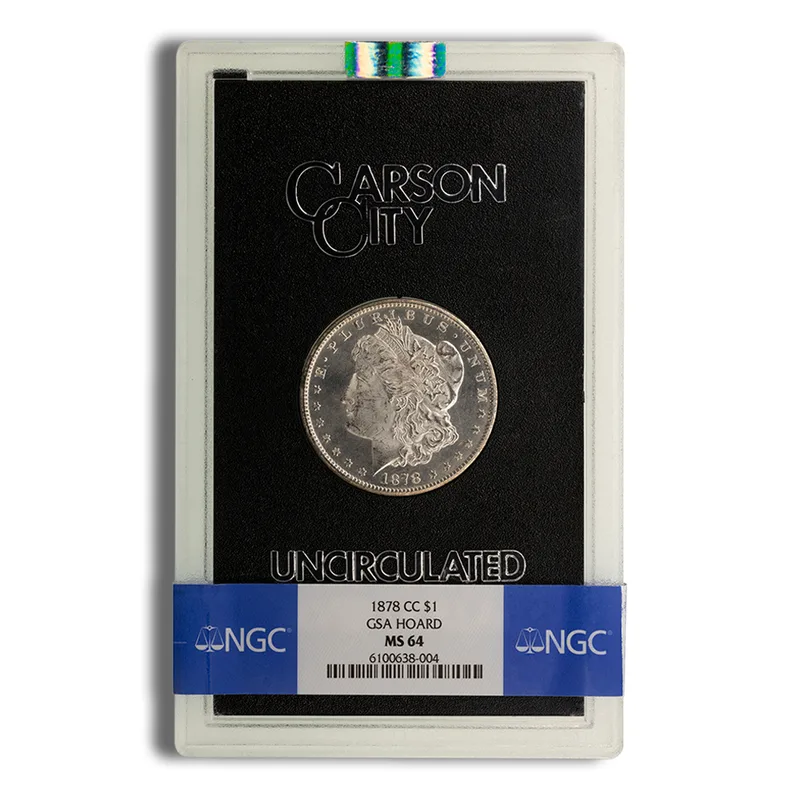 1878-CC GSA Morgan Dollar - NGC MS64 — Silver bullion from Standard Bullion