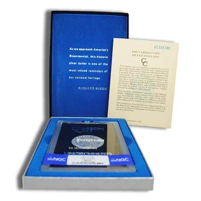 1882-CC GSA Morgan Dollar - NGC MS63 — packaging view