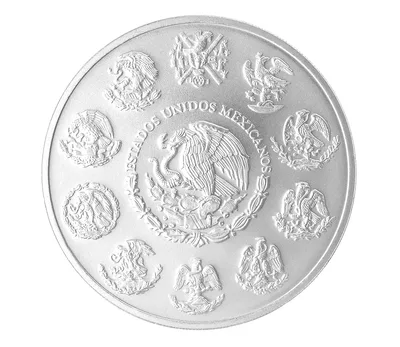 2024 1 oz Silver Mexican Libertad - BU — reverse view