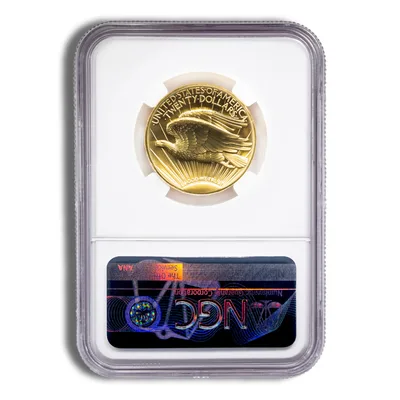 2009 Ultra High Relief Double Eagle Gold Coin NGC MS69 PL — reverse view