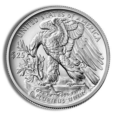 2020-W 1 oz Burnished Palladium Eagle (w/Box & COA) — reverse view