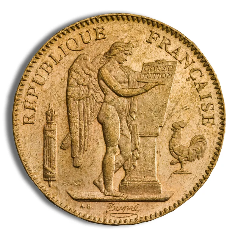 France Gold 50 Francs - Angel (1878-1904) — Gold bullion from Standard Bullion