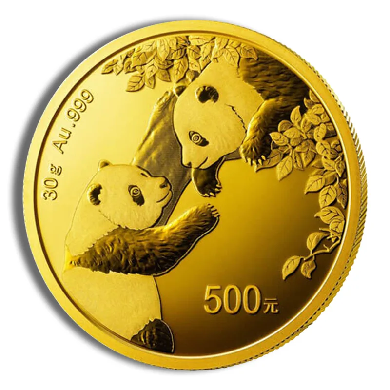 30 gram China Gold Panda - BU - Unsealed (Year Varies) — Gold bullion from Standard Bullion
