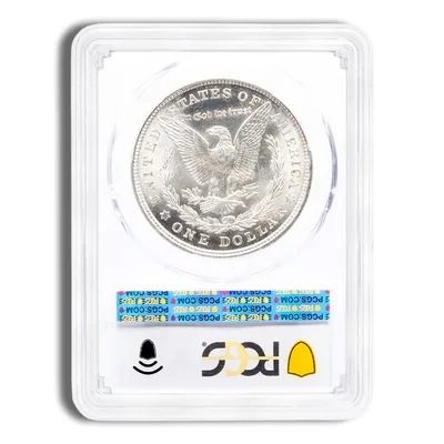1921 Morgan Dollar - PCGS MS60-MS62 — reverse view