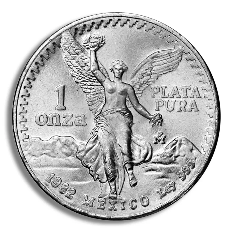 1982 1 oz Silver Mexican Libertad - BU — Silver bullion from Standard Bullion