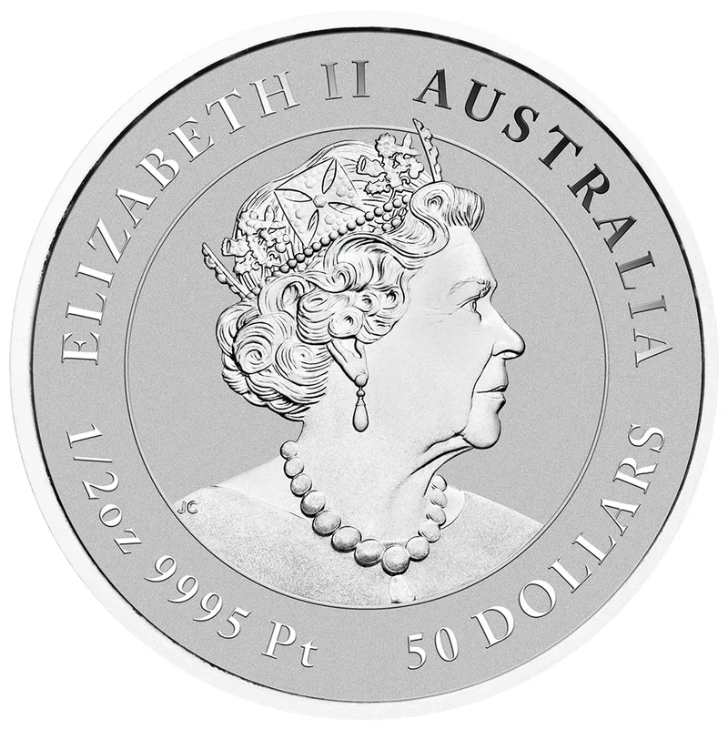 2022 1/2 oz Australian White-Bellied Sea Eagle Platinum Coin — Platinum bullion from Standard Bullion