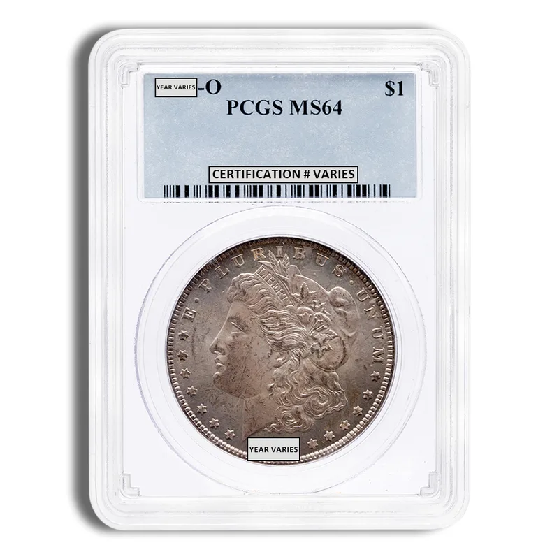 Peace Dollar - PCGS MS64 (Toned) — Silver bullion from Standard Bullion