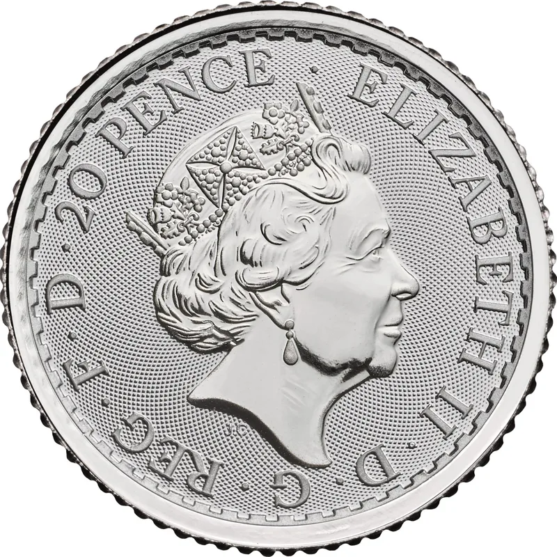 1/10 oz Great Britain Silver Britannia - BU (Year Varies) — Silver bullion from Standard Bullion