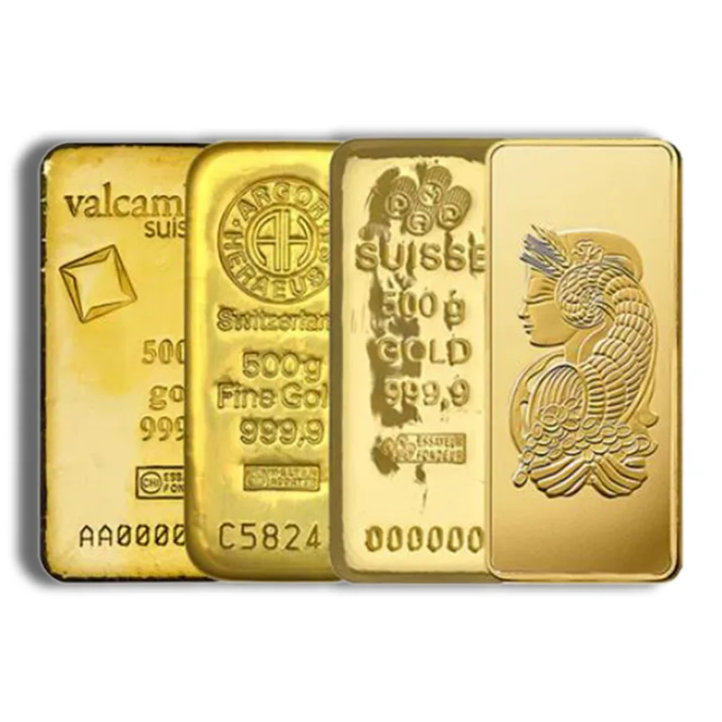 500 gram Gold Bar - Brand Varies — Gold bullion from Standard Bullion